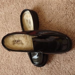 Black Ugg Slide Mules - Size 8